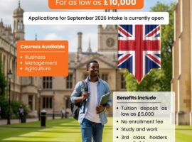 Affordable Study in the UK 2026