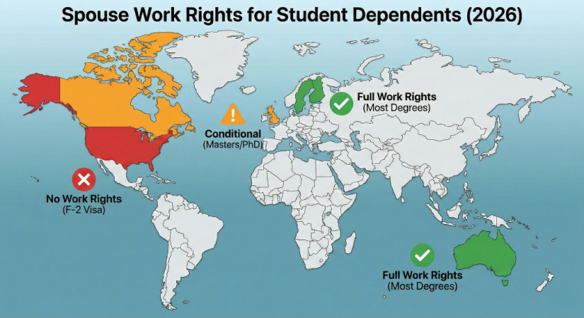 best countries for dependent visas