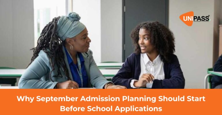 Why September Admission Planning Should Start Before School Applications