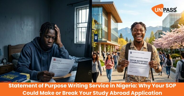 Statement of Purpose Writing Service in Nigeria: Why Your SOP Could Make or Break Your Study Abroad Application